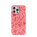 Bubblegum Pink Festive Forest iPhone 15 Pro Max Case