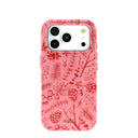 Bubblegum Pink Festive Forest iPhone 17 Pro Case