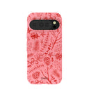 Coque rose bonbon forêt festive pour Google Pixel 10/10 Pro