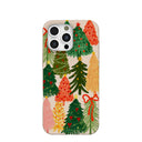 Coque iPhone 16 Pro Max Motif coquillages et arbres festifs