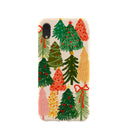 Seashell Festive Trees iPhone XR Case