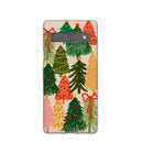 Coque Google Pixel 7a à motif coquillages et arbres festifs