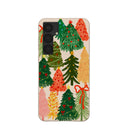 Coque Samsung Galaxy S25+(Plus) Motif coquillages et arbres festifs