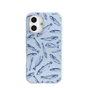 Coque Pêche Bleu Poudre pour iPhone 16