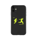 Black Flow Frequency iPhone 11 Case