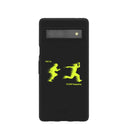 Black Flow Frequency Google Pixel 7a Case