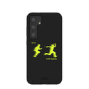 Black Flow Frequency Samsung Galaxy S24 Case