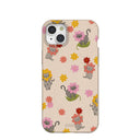 Coque pour iPhone 15 Plus Motif coquillages et fleurs