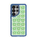 Clear Flower Child Samsung Galaxy S26 Ultra Case With True Blue Ridge (Magnetic Charging included)