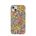 Coque pour iPhone 14 Plus Motif coquillages et fleurs