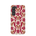 Coque Samsung Galaxy S23 motif coquillages et fleurs