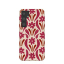 Coque Samsung Galaxy S24+(Plus) motif coquillages et fleurs