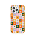 Honey Flower Tiles iPhone 14 Pro Case
