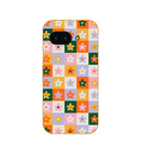Coque Google Pixel 9a à motif de fleurs de miel