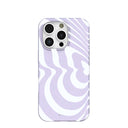 Coque iPhone 16 Pro Lavender Flutter gauche