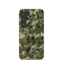Coque pour Samsung Galaxy S24 motif camouflage London Fog