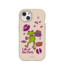 Seashell Frog Party iPhone 15 Case