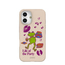 Seashell Frog Party iPhone 16 Case