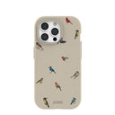 London Fog Frosted Flock iPhone 15 Pro Case