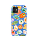 Electric Blue Frutti Club iPhone 12 Mini Case