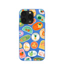 Electric Blue Frutti Club iPhone 13 Pro Case