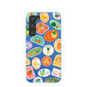 Coque Frutti Club bleu électrique pour Samsung Galaxy S23+(Plus)