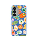 Coque Frutti Club bleu électrique pour Samsung Galaxy S26