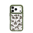 Coque transparente Fungi Fuel pour iPhone 17 Pro avec motif Forest Floor Ridge (MagSafe inclus)