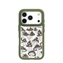 Coque transparente Fungi Fuel pour iPhone 17 Pro avec motif Forest Floor Ridge (MagSafe inclus)