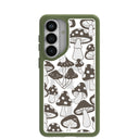 Coque transparente Fungi Fuel pour Samsung Galaxy S26+(Plus) avec motif de sous-bois (chargeur magnétique inclus)