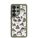 Coque transparente Fungi Fuel pour Samsung Galaxy S26 Ultra avec motif de sous-bois (chargeur magnétique inclus)