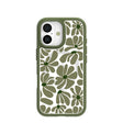 Clear Funky Flora iPhone 17 Case With Forest Floor Ridge (MagSafe included)