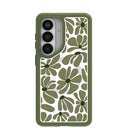 Coque transparente Funky Flora pour Samsung Galaxy S26 avec motif de sous-bois (chargeur magnétique inclus)