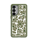 Coque transparente Funky Flora pour Samsung Galaxy S26+(Plus) avec motif de sous-bois (chargement magnétique inclus)