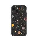 Coque Galactic Glow noire pour iPhone 13 Mini
