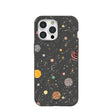 Coque Galactic Glow noire pour iPhone 15 Pro Max