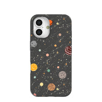 Black Galactic Glow iPhone 16 Case