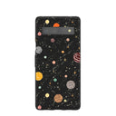 Black Galactic Glow Google Pixel 7a Case