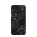 Coque Google Pixel 8 Pro à motifs de gardénias noirs