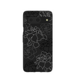 Coque Google Pixel 8 à motifs de gardénias noirs