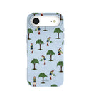 Powder Blue Gardening Girl iPhone Air Case