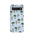 Powder Blue Gardening Girl Google Pixel 8a Case