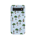 Powder Blue Gardening Girl Google Pixel 8a Case