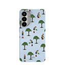 Powder Blue Gardening Girl Samsung Galaxy S26+(Plus) Case