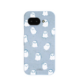 Coque Google Pixel 9a bleu poudre fantomatique
