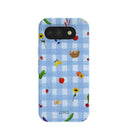 Powder Blue Gingham Farmhouse Google Pixel 10a Case