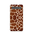Coque Google Pixel 6a motif girafe coquillage