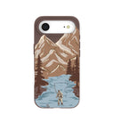 Chocolate Brown Gone Fishing iPhone Air Case