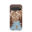 Chocolate Brown Gone Fishing Google Pixel 9/9 Pro Case