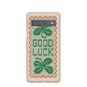 Coque Google Pixel 7a à motif coquillage et dentelle porte-bonheur